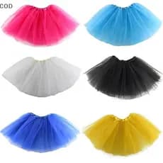 [gla] Adultos Adolescentes Menina Tutu Ballet Saia Fantasia De Tule Festa De Fadas Galinhas Nigh BR