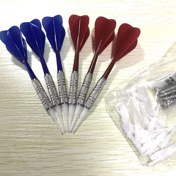 Dardos macios originais, cauda integrada, dardos infantis, resistente a quedas, segurança, competição profissional, tipo