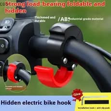 [glb] 1 Conjunto De Gancho Para Capacete De Motocicleta , Scooter , Bicicleta , ABS , Bagagem , Cabide , Bolsa Suspensa