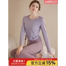 2025 novo estilo atado roupas de Yoga feminino fino-ajuste mais magro olhar esportes topo correndo de manga comprida cam