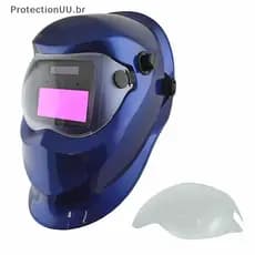 Máscara De Lente De Soldagem Solar Com Escurecimento Automático PROTE , Capacete Protetor De Para Máquina De Solda BR
