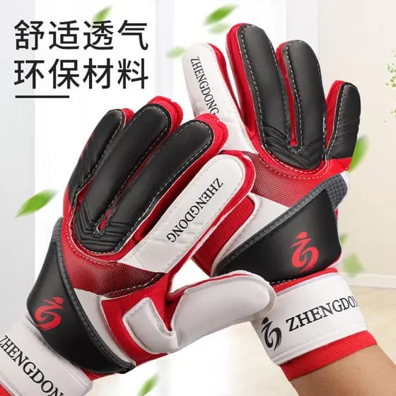 Luvas de goleiro de futebol, goleiro, adulto, crianças, profissional, estudantes do ensino fundamental, látex, proteção