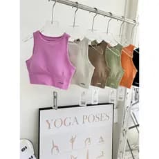 Roupas de Yoga femininas lindas costas sem costura respirável roupa interior esportiva cintura alta pêssego nádegas calç