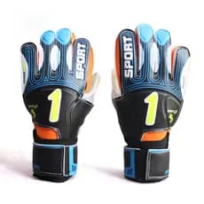 Luvas de goleiro de futebol adulto com proteção para os dedos da criança crianças adolescentes luvas de goleiro de látex
