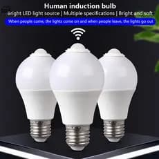 FUN E27 PIR Sensor De Movimento Lâmpada LED Com Detector Luz Noturna Quente