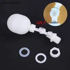 [yaoaa] Interruptor De Controle De Aquário Com Esfera De Válvula Flutuante De Plástico Ajustável Para Torre De Água COD