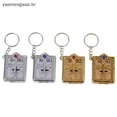 [yaoaa] Mini Chaveiro Sagrado Com Cruz Religiosa COD