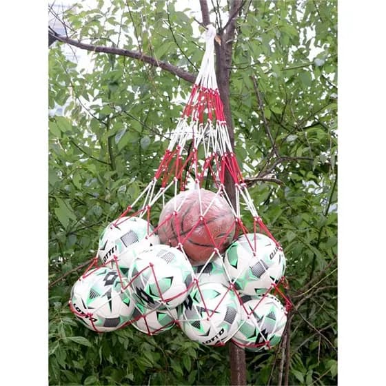 Basquete grande net bolso bola saco grande capacidade multifuncional basquete net saco de armazenamento basquete futebol