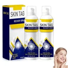 2Pcs ChillErase Bump Renewal Spray, fórmula calmante e refrescante, reduz manchas na pele, é rapidamente absorvida, adeq