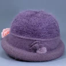 W inverno chapéu para idosos feminino vovó quente bacia chapéu forro de lã velha senhora mãe chapéu de inverno idosos de