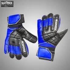 Luvas de goleiro de futebol Luvas de goleiro de pórtico com proteção para os dedos Luvas de goleiro de futebol de látex