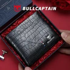 | carteira masculina grande | carteira masculina pequena 【carteira masculina couro】 ☟Capitão Niu cinto carteira de couro