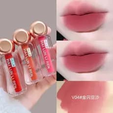 | 【lip tint ruby rose】 | ✺B Pure Desire Lip Glaze Fosco Copo Antiaderente Super Flash Natural Branco Nude Cor Pseudo-Fac