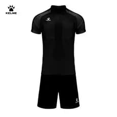 Genuíno kelme kelme Carl beleza profissional julgamento uniforme respirável de secagem rápida terno de futebol lapela ma