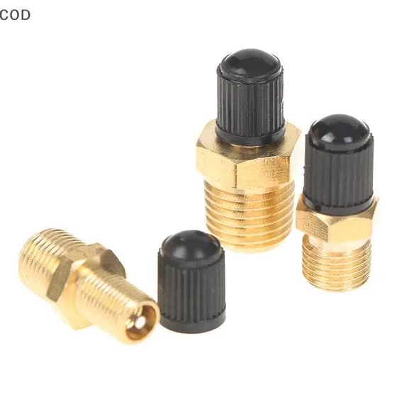 [QYA] Núcleo De Válvula De Pneu De Automóvel Monitoramento De Pressão 1/4 1/8 NPT BR