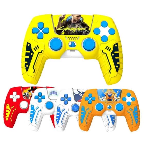 Capa Protetora Para Controlador PS5 , Feita De Silicone Macio , Confortável E Antiderrapante , Compatível Com QWJ1