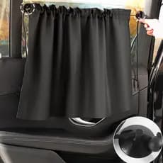 Cortina De Janela Lateral Para Proteção Solar De Carro , UV , Isolamento Térmico , Ventosa Blackout , Guarda-Sol , Tela