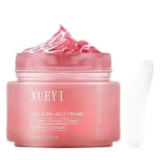VRAIKO XUEYI Creme de Colágeno em Gel, Sérum em Gel de Colágeno Hidrolisado para Massageadores Faciais de Microcorrente,