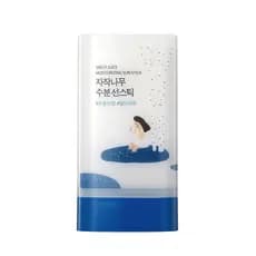 ROUND LAB Birch Juice Moisturizing Sun Stick, Protetor Solar em Bastão de Amplo Espectro SPF 50+, 0,67oz, Protetor Solar