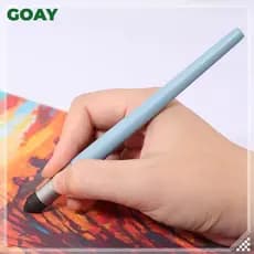 Madeira 1/3 Pçs Reutilizável Desenho Arte Liquidificadores Esponja Caneta Pastel Ferramenta Para Pintura A Óleo Lavável