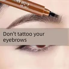 | 【henna para sobrancelha】 | ✣Lápis de sobrancelha de quatro pontas, à prova d'água, de longa duração, não desbota, garf
