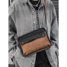 Retro novo estilo Casual na moda bolsa de ombro