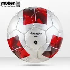 Futebol fundido fundido genuíno No. Material PU resistente ao desgaste para adultos com 5 bolas No. Bola de jogo dedicad