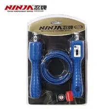 Ninja marca fio de aço contagem pular corda NS380 treinamento pular corda exercício Fitness estudantes entrada do ensino