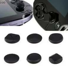 [YMC] 6 Unidades De Silicone Controlador Analógico Polegar Sti Tampa Protetora Capa Para Sony PlayStation Psvita PS Vita