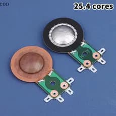 [YMC] Tweeters De 25.4 Mm Bobina De Voz Alto-Falante Redondo Afiada Substituição De Chifre Filme De Titânio Diafragma De