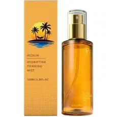 Óleo Bronzeador para o Corpo, Névoa Bronzeadora de Hidratação Média, Autobronzeador, Cor Gradual e Modulável, Leve e Não