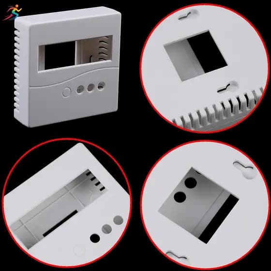 AOR 86 Caixa De Projeto De Plástico Gabinete Para diy LCD1602 Medidor Testador Com Botão Quente