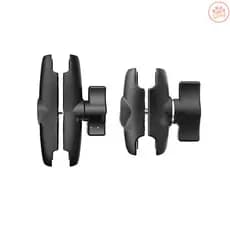 Carro Liga De Alumínio Duplo Soet Braço Para 25mm/1 Polegada Bola Cabeça Titular Braçadeira Montagem Bicicleta Motocicle