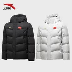 Anta Uniforme Nacional Jaqueta 25 Inverno Engrossado Casual Esportes Uniforme Nacional Patrocínio Equipe Nacional Chines