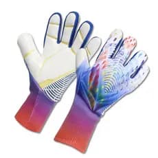 Luvas de goleiro látex antiderrapante profissional adulto crianças resistente ao desgaste engrossado lokeeper Falcon com