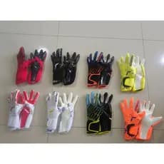 Novo futebol profissional adulto látex sem dedos respirável resistente ao desgaste engrossado luvas de goleiro