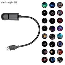 Sha Portátil USB LED Galaxy Projetor Luz Noturna Para Decoração De Festa De Casamento Em Casa BR