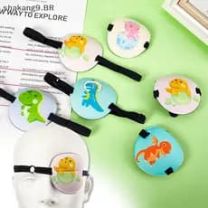 Sha 1 Pcs Preguiçoso Eye Patch Ambliopia Treinamento Eyeshade Preenchido Criança Patches BR