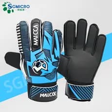 Luvas de goleiro competição de futebol dedicada crianças profissionais látex estudantes do ensino médio