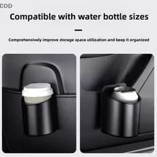 [ZDS] Caixa De Suporte De Copo Para Porta De Carro Ba Clip Design Bebida Ra Armazenamento Universal Assento De Água Orga
