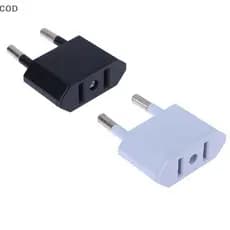 [ZDS] 2 Pcs Adaptador Ue Conversor De Viagem American China Eua Para Plug Euro Elétrico AC Electric Soet BR