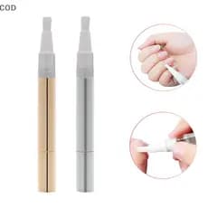 [ZDS] Recipiente De Óleo De Cutícula De 3ml Com Pincel Tubo De Bálsamo Labial Canetas Giratórias Vazias Nutritivo Para U