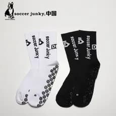 Soccerjunky futebol cão Silicone antiderrapante meias de futebol tubo médio treinamento toalha inferior meias SJ21815