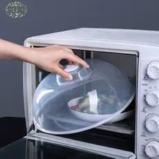 NEEW Micro-Ondas Aquecimento Isolamento Prato Capa À Prova De Respingos Plástico Óleo Não-Tóxico Resistente A Altas Temp
