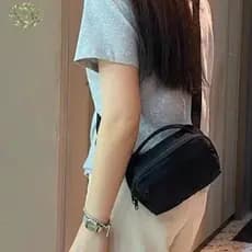 NEEW Moda Macaron Náilon Quadrado Saco De Lona Leve Casual Versátil Ombro Mensageiro Do Telefone Móvel Quente