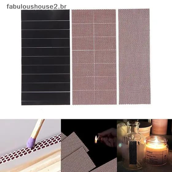 Folha De Papel Autoadesiva FABUL Match Striker DIY Adesivo De Borracha De Fósforo