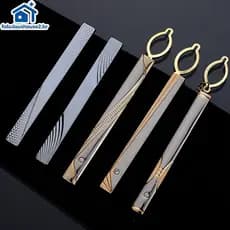 FABUL Masculino Metal Simples Netie Bule Ouro Prata Cor Gravata Barra Fecho Clipe Braçadeira Laços Pino Moda Jóias Requi