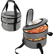 Bolsa Redonda para Transporte de Tortas, Bolsa Térmica para Transporte de Alimentos, Bolsa Redonda de 12" para Transport