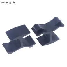 WWARM 2/5/10PCS Apito De Árbitro Com Suporte Para Clipe De Dedo Treinador De Futebol