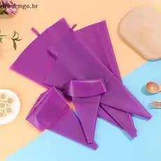 Saco De Pastelaria De Silicone Reutilizável WWARM Ferramentas De Decoração De Bolo DIY Cupcake